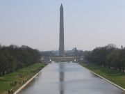 Washington-monumentti ja reflecting pool